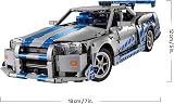 LEGO Technic Voiture Nissan Skyline GT-R (R34) 2 Fast 2 Furious - Maquette de Voiture pour Adulte - Fonction Drift, Direction, Suspension & Moteur 6 Cylindres - Cadeau Collector pour Fans 42210 - 8