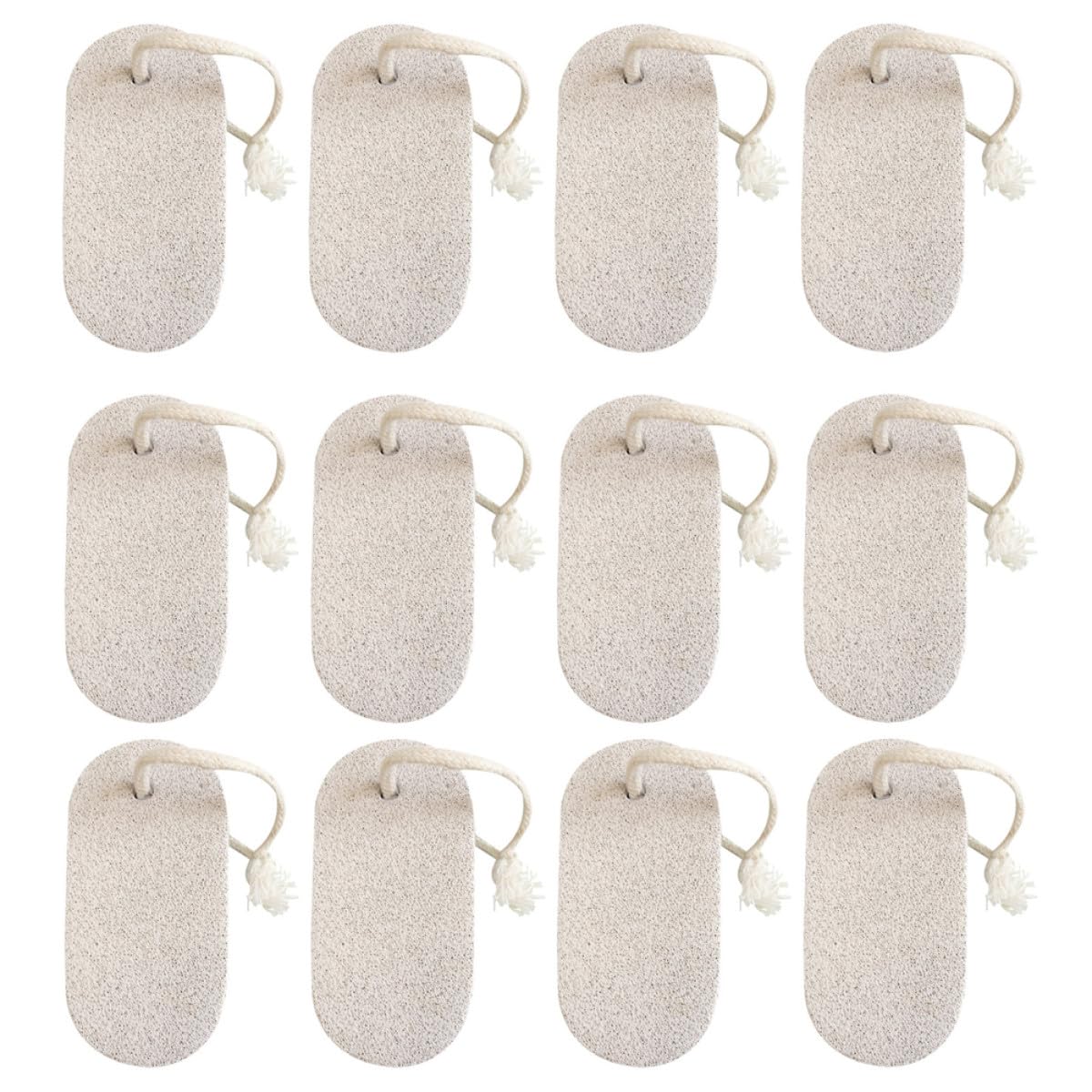 LIFKOME Lot de 20 Pierres Volcaniques Pieds, Pierre Exfoliante Naturelle, Accessoires de Pédicure Solide pour Soin des Pieds, Élimination des Callosités et Peau Morte, pour Usage