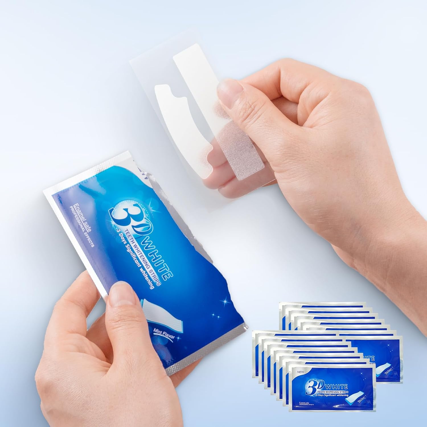 Teeth Whitening Strips 14 Kit - For Teeth Whitening , Deep Stains Removal, Carefully Designed Whitening Strips, Allowing You To Have a Brighter Smile(28 Pcs) - Image 8