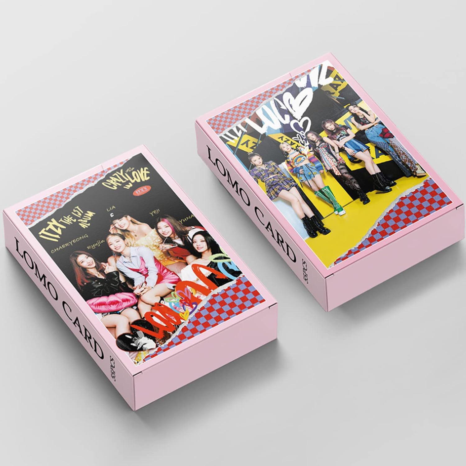 Buy MUSITE ITZY LOMO Cards 55pcs ITZY CRAZY IN LOVE new album photocard