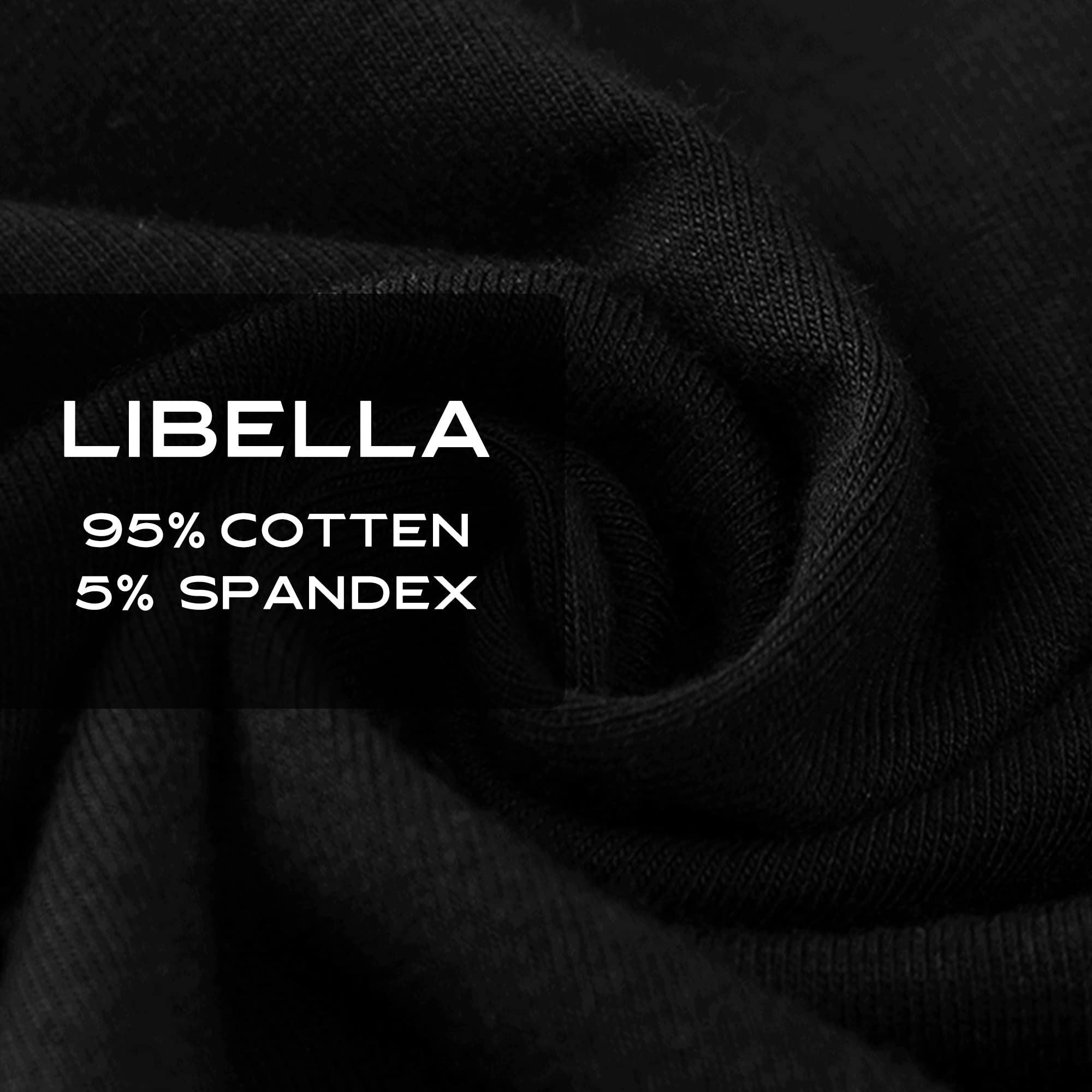 Libella Pantaloncini da Ciclismo Donna Cotone Vita Alta Opachi Sportivi Estivi Multicolore
