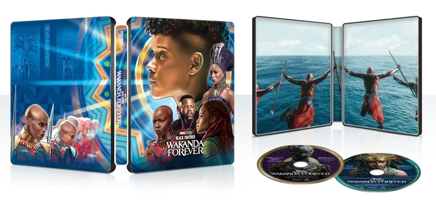 Black Panther - Wakanda Forever 4k Steelbook Limited Edition