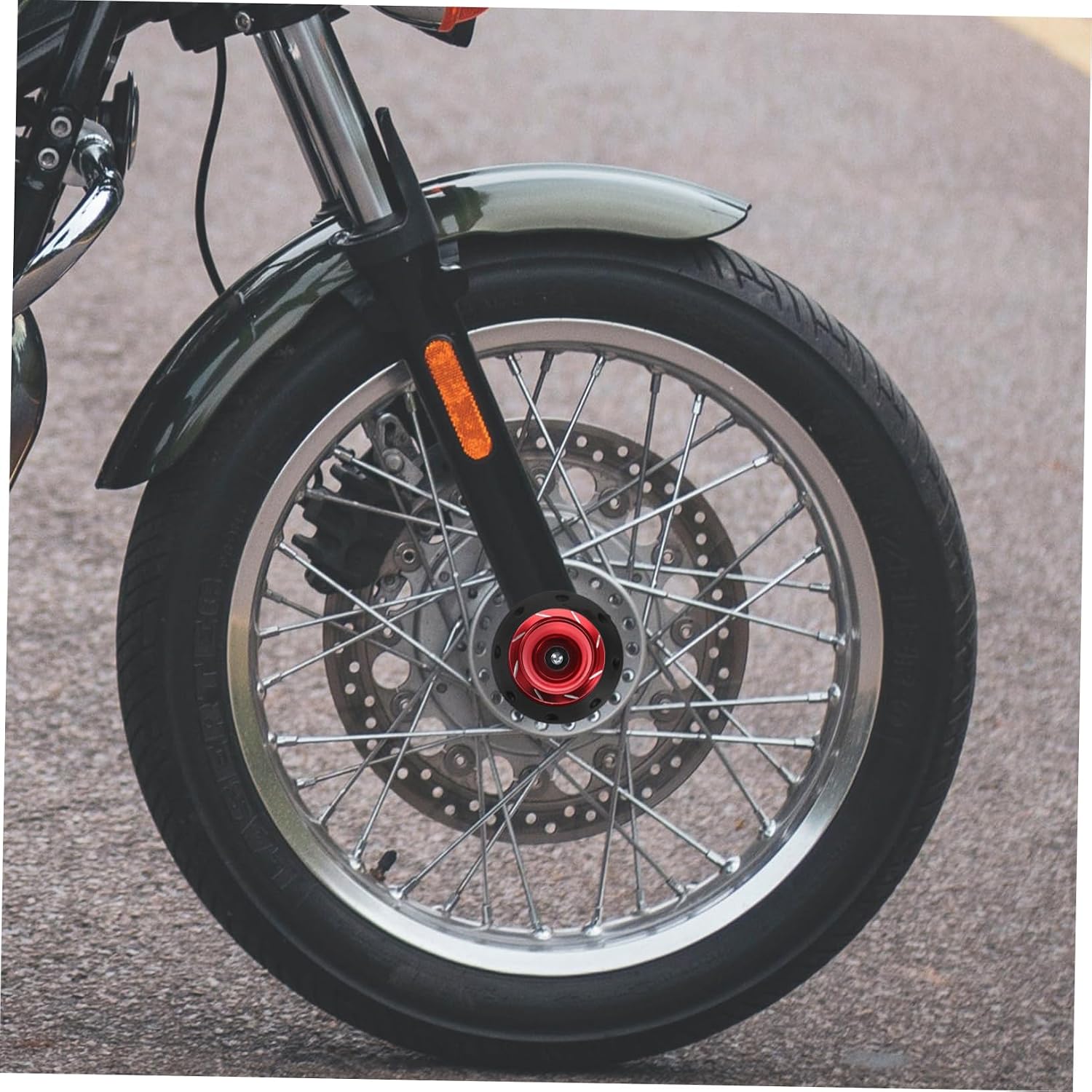 IMIKEYA 2pcs Motorcycle Front Fork Cups Fork Covers Scooter Electric Motorbike Sliders Frame Sliders Crash Wheel Frame