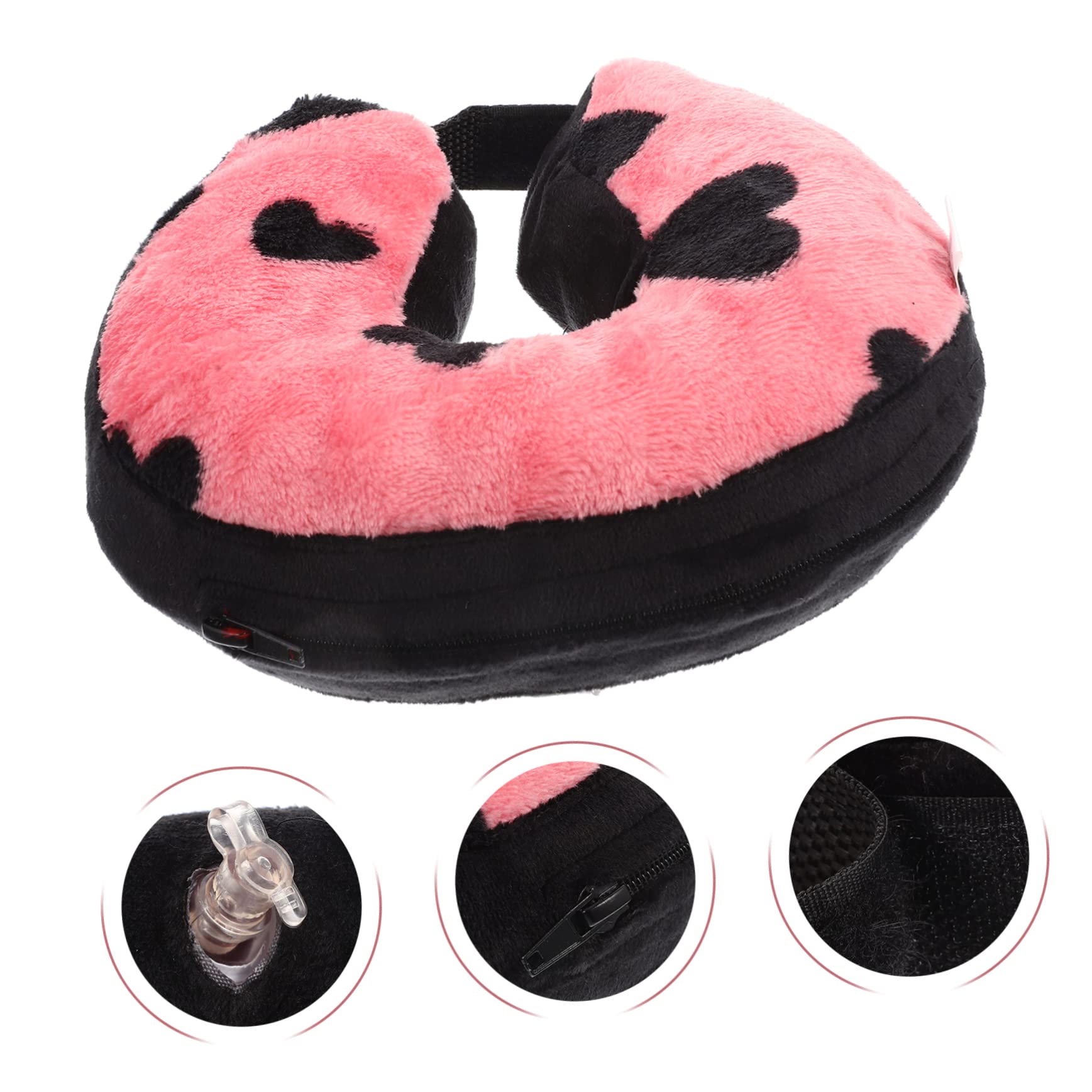 Kisangel 4piezas Collar Inflable para Gatos Protección De Cuello para De Lesiones Collar Ergonómico para Mascotas Previene Lamer y Rasguñar Heridas