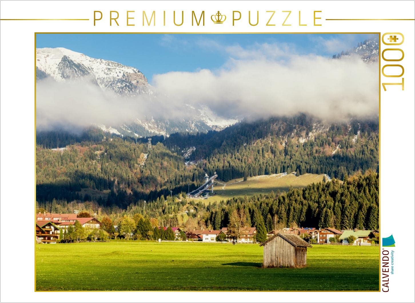 CALVENDO Puzzle Im Allgäu – 1000 Teile, 64 X 48 Cm, Hochwertige Qualität Aus Europa, Für Erwachsene
