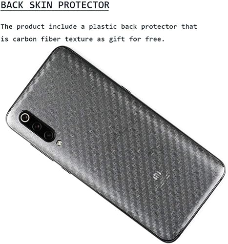 Miniatura 6 de Ibywind Protector de pantalla para Xiaomi Mi 99 Pro, con 2 piezas de vidrio templado, 1 protector de lente de cámara, 1 película de fibra de carbono