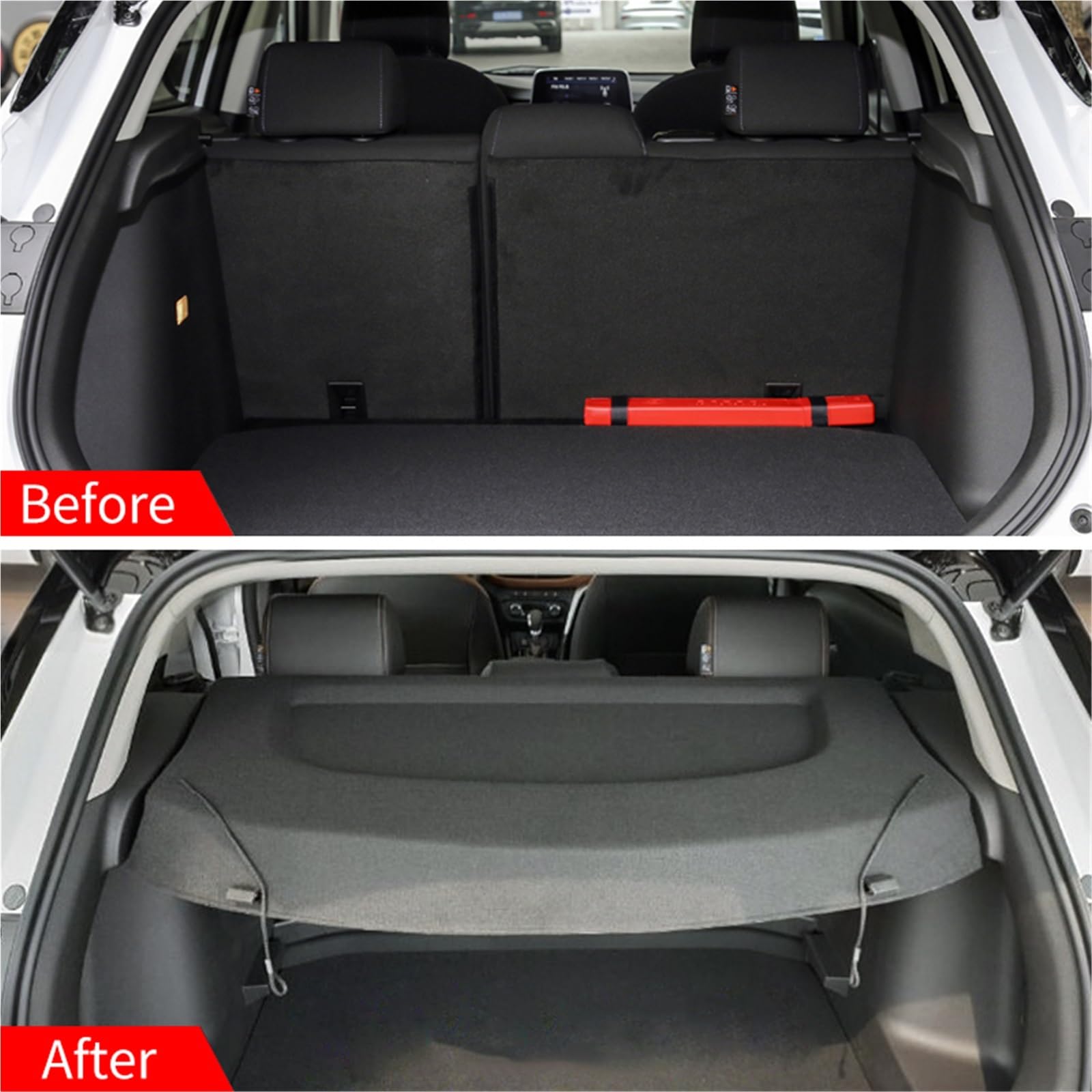 Kofferraum-Frachtabdeckung Für Buick Für Encore 2019 2020 2021 2022, Paketständer-Schild, Privatsphäre, Nicht Versenkbar Gepäckraumabdeckung