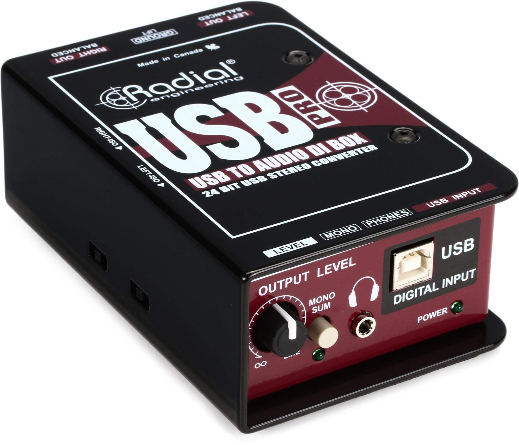 残り1台｜即購入OK｜USB→XLR DI 宅録/ライブ対応｜Radial代替 Amazon.com: Radial USB-Pro 2-Channel Active Instrument Direct Box