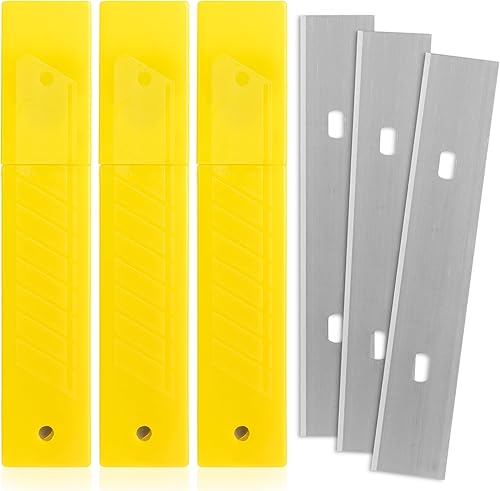 Miniatura 10 de Bates - Cuchillas rascadoras de repuesto, 4 pulgadas, 30 piezas, cuchillas rascadoras, cuchilla rasqueta de piso, cuchillas de afeitar de repuesto,