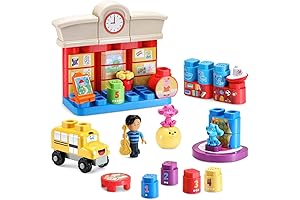 LeapFrog LeapBuilders Blue's Clues and You! Blue's 123 School Learning Blocks