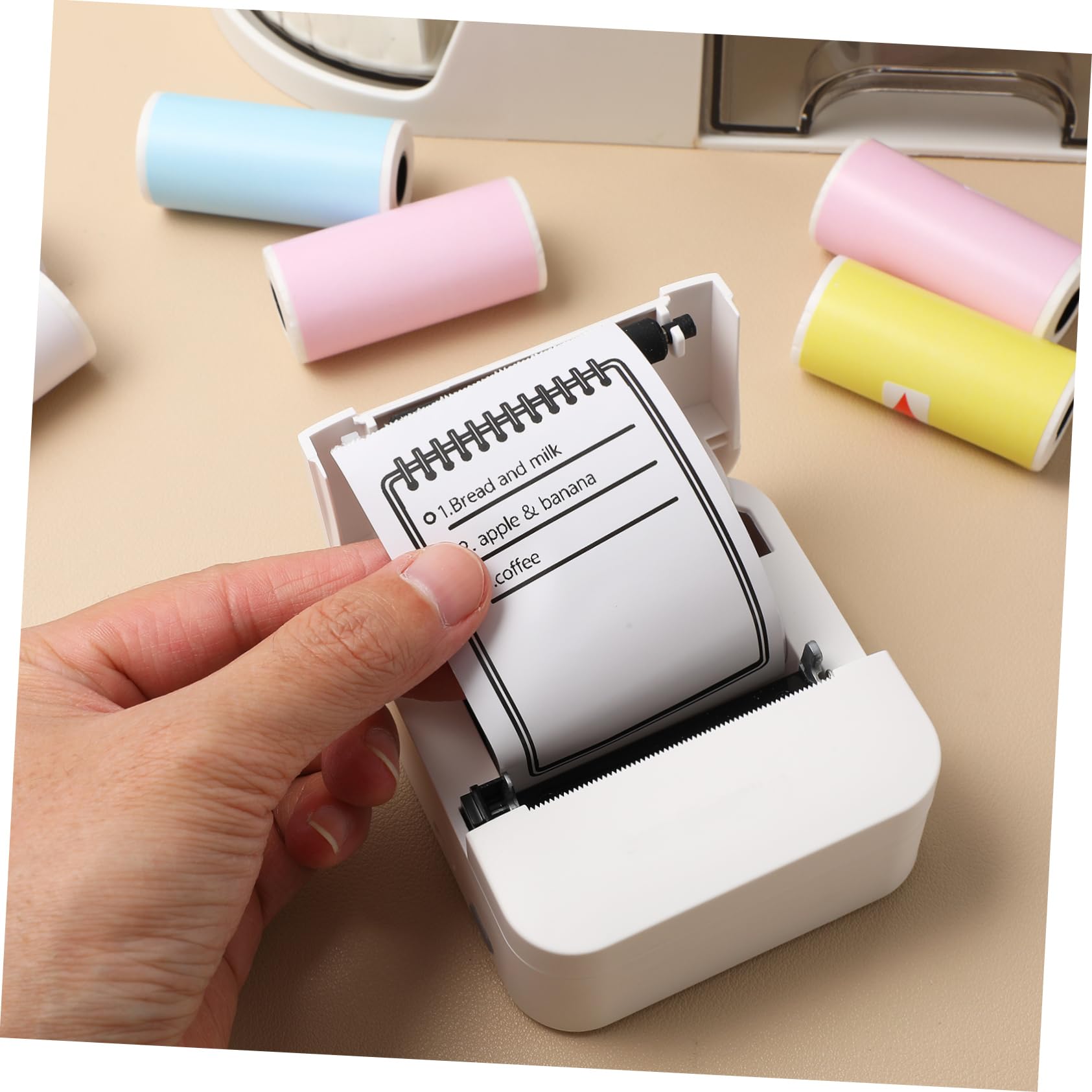 Amazon | BCOATH ミニポケットサーマルプリンターロール 16