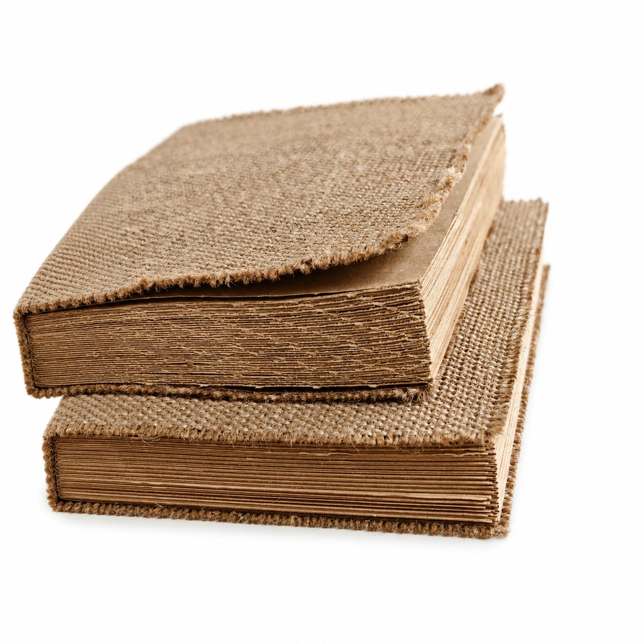 Carnet Vintage Journal Vierge Couverture, 2 livres avec pages intérieures en