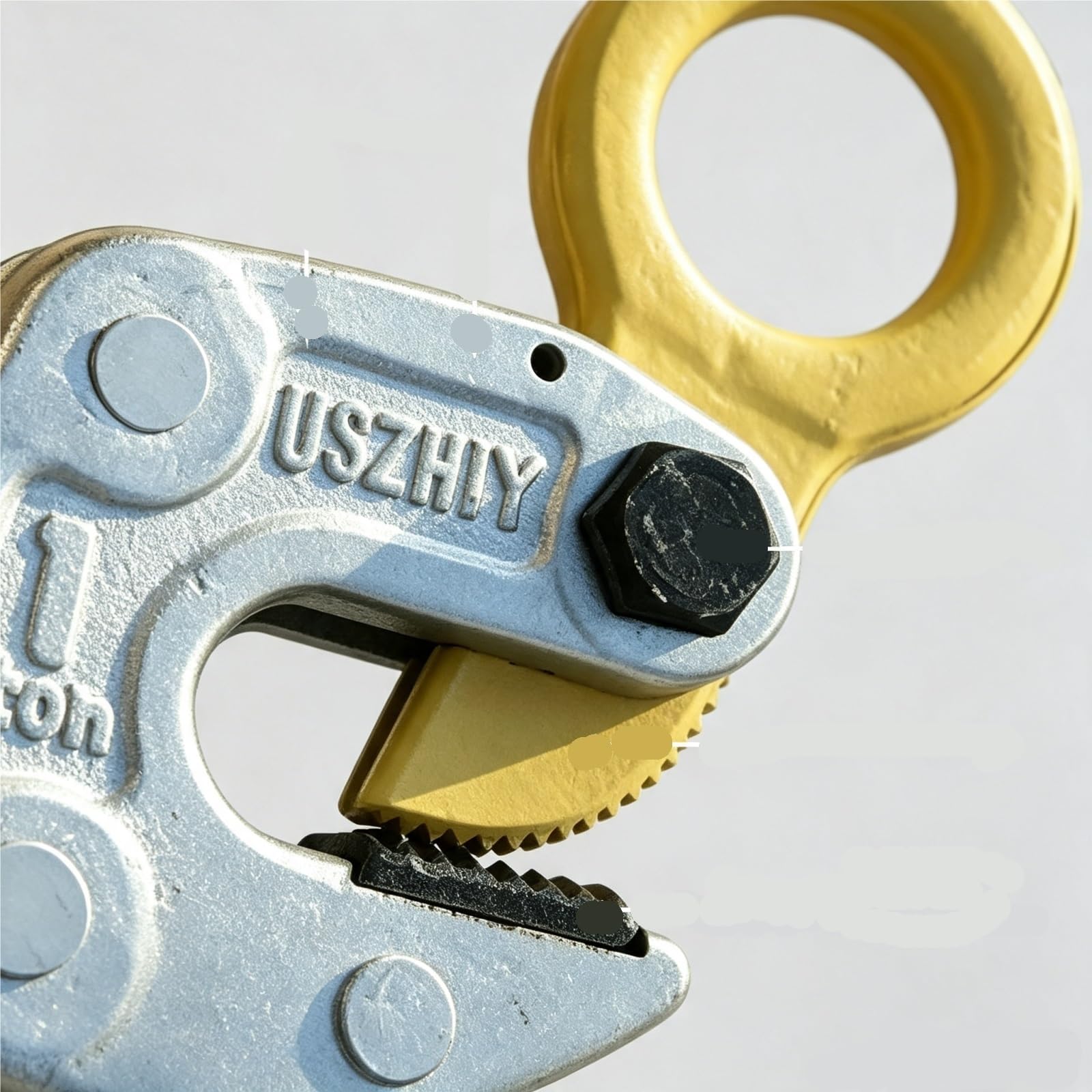 Morsetto for lamiera di Acciaio Industriale in lamiera | Morsetto for sollevamento lastra in granito, morsetto for sollevamento a forbice(1t)