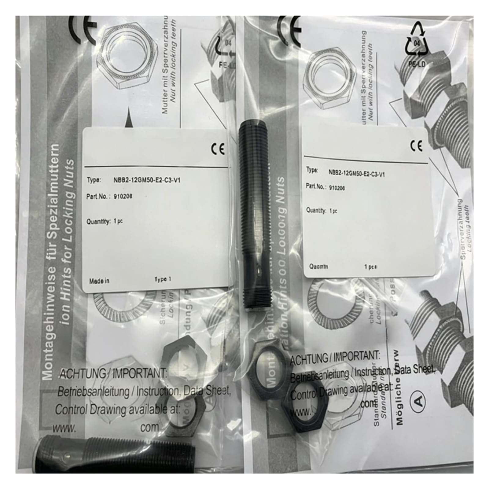 Capteur NBB15-30GM50-EO-V1 détecteur de proximité inductif M30 15mm