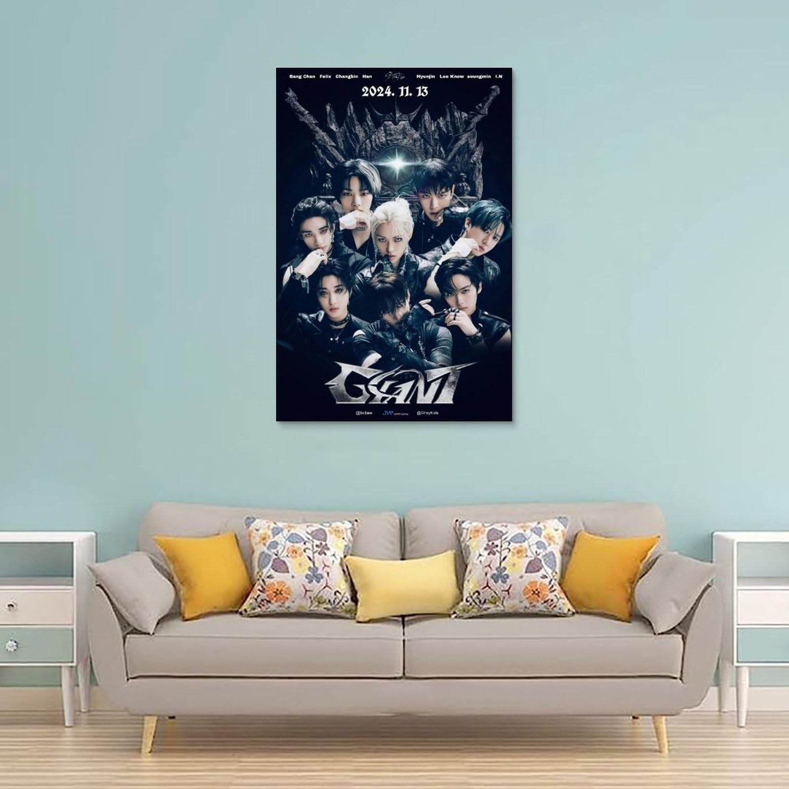 Poster Tokyo Ghoul Manga - Toile Décorative 60x40cm Chambre Anime