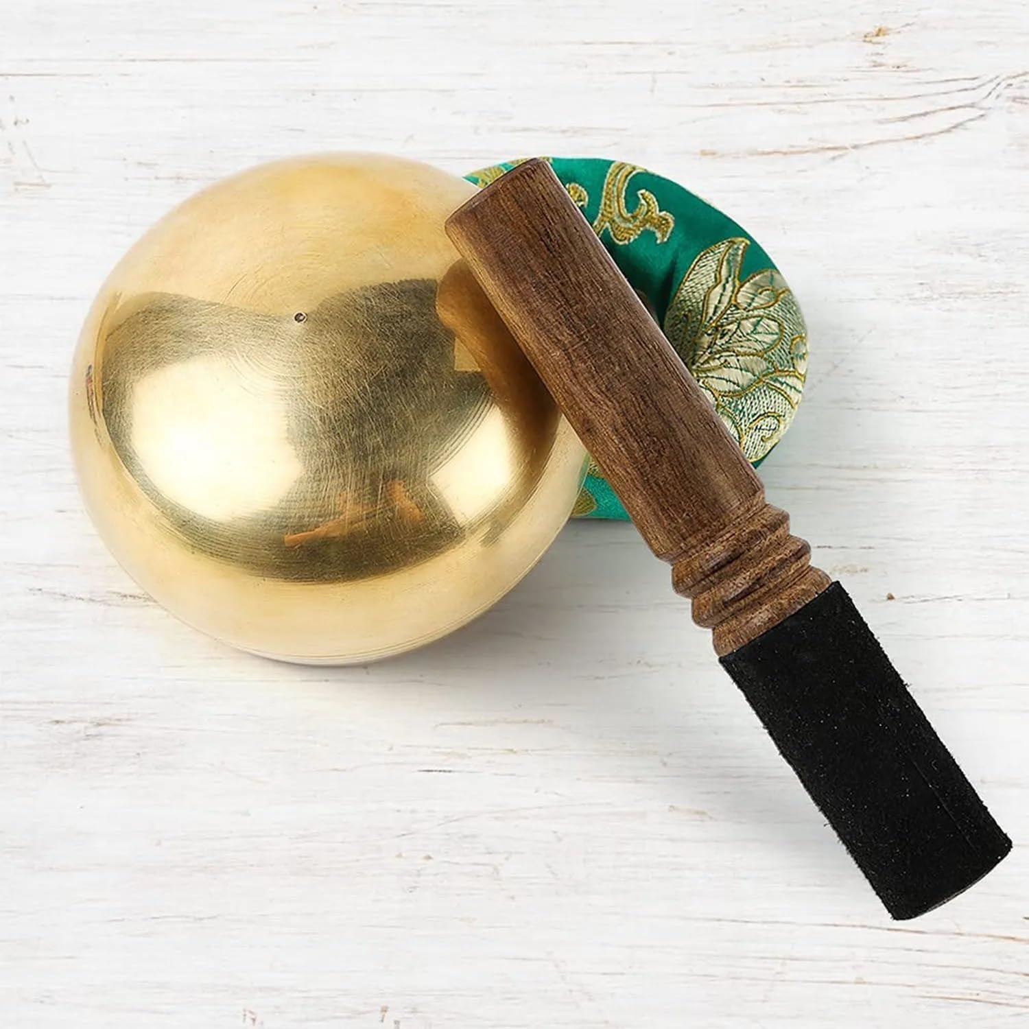 Yoga Sound Healing Chanting Musical Therapy Tibetan bowl with Stick and Cushion Singing bowl