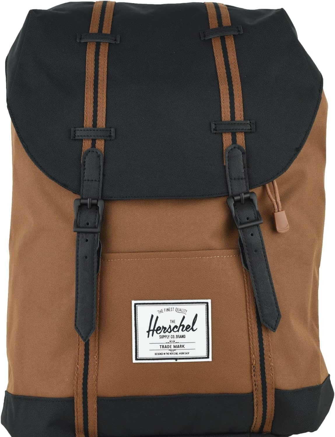 HerschelSupply Co. Retreat Saddle/Black One Size, Black