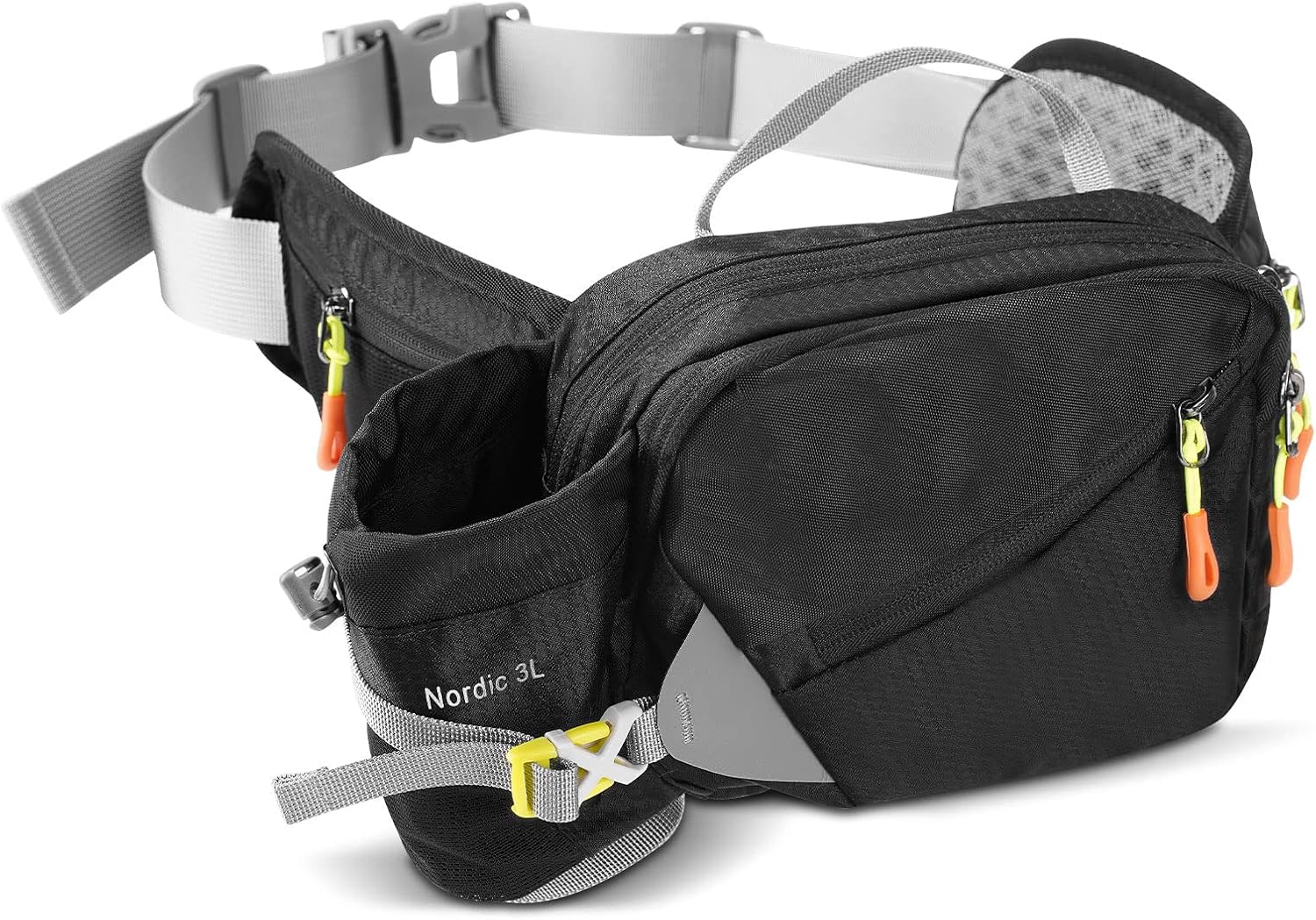 Bumbag with Bottle Holder, Waist Fanny Pack, Waist Bag for Women and