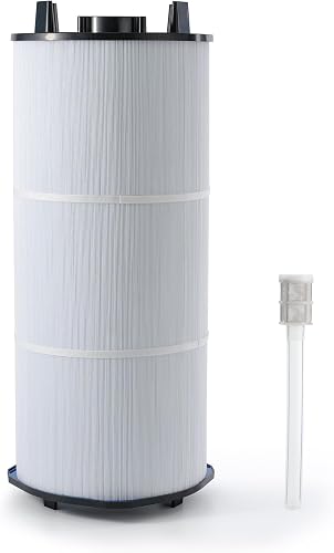 27002-0300S Pool Filter Cartridge, Compatible with Sta-Rite System 2 Modular Media PLM300 Pool and Spa Cartridge Filter, Replacement for Sta-Rite 27002-0300S Pool and Spa D.E. Filter, 300 sq.ft