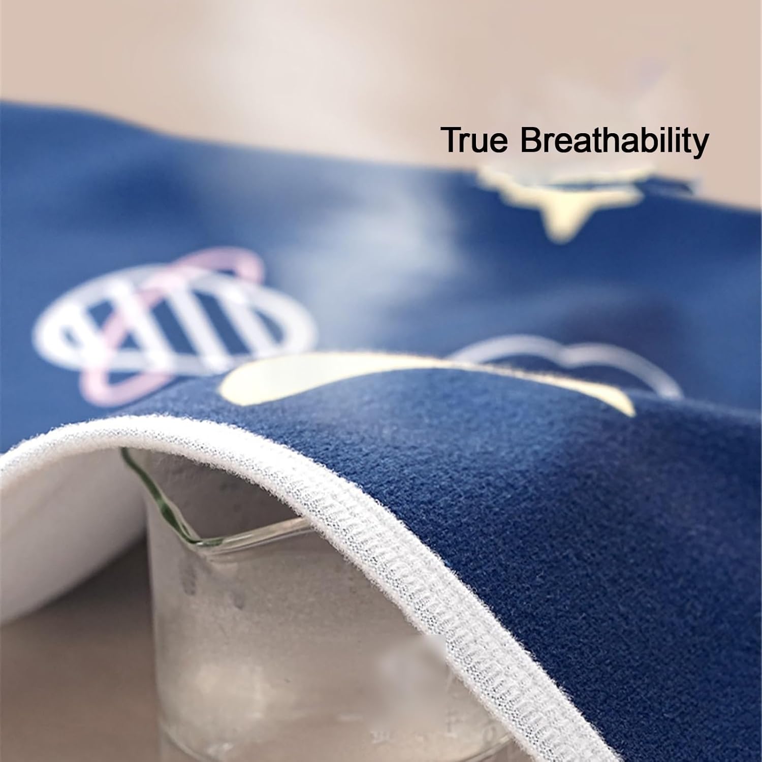 介護施設用 防水シーツ 再利用可能、 漏れない おねしょ対策パッド 高齢者用 ペット用、 通気性 おねしょシーツ(100x180cm