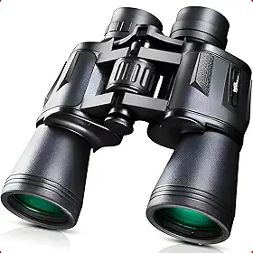 Binóculo Profissional com Zoom Ajustável 10-20x50 Alta Definição e Nitidez e Corpo Emborrachado + Estojo [VALUANCE]