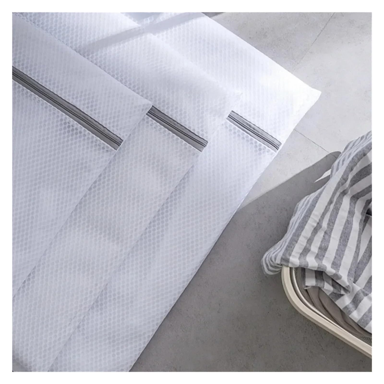 Wabennetz-Wäschebeutel For Feinwäsche, Netzstoff Und Wiederverwendbarer(4pcs)