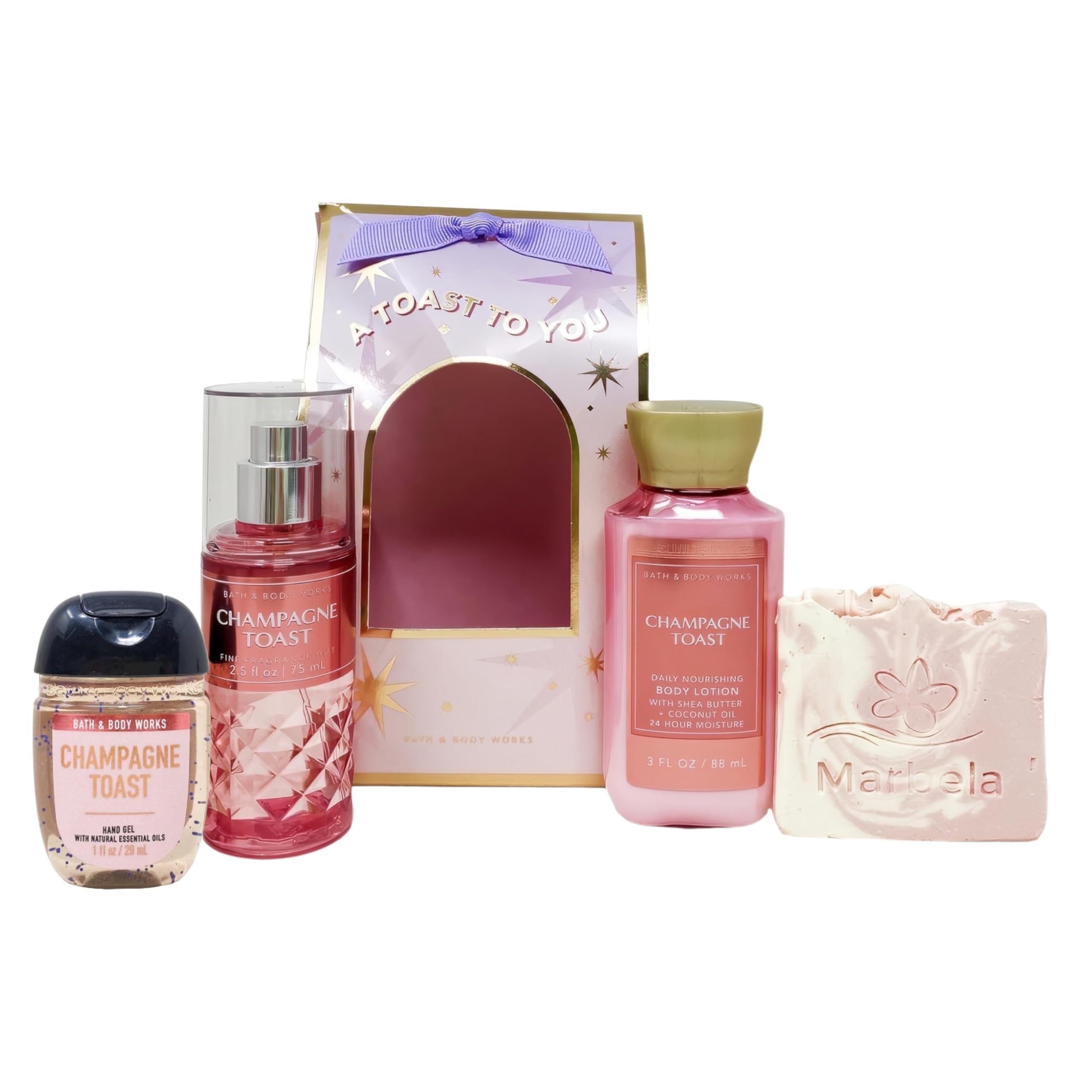 Amazon.com : Bath & Body Works Champagne Toast - Mini Gift Set