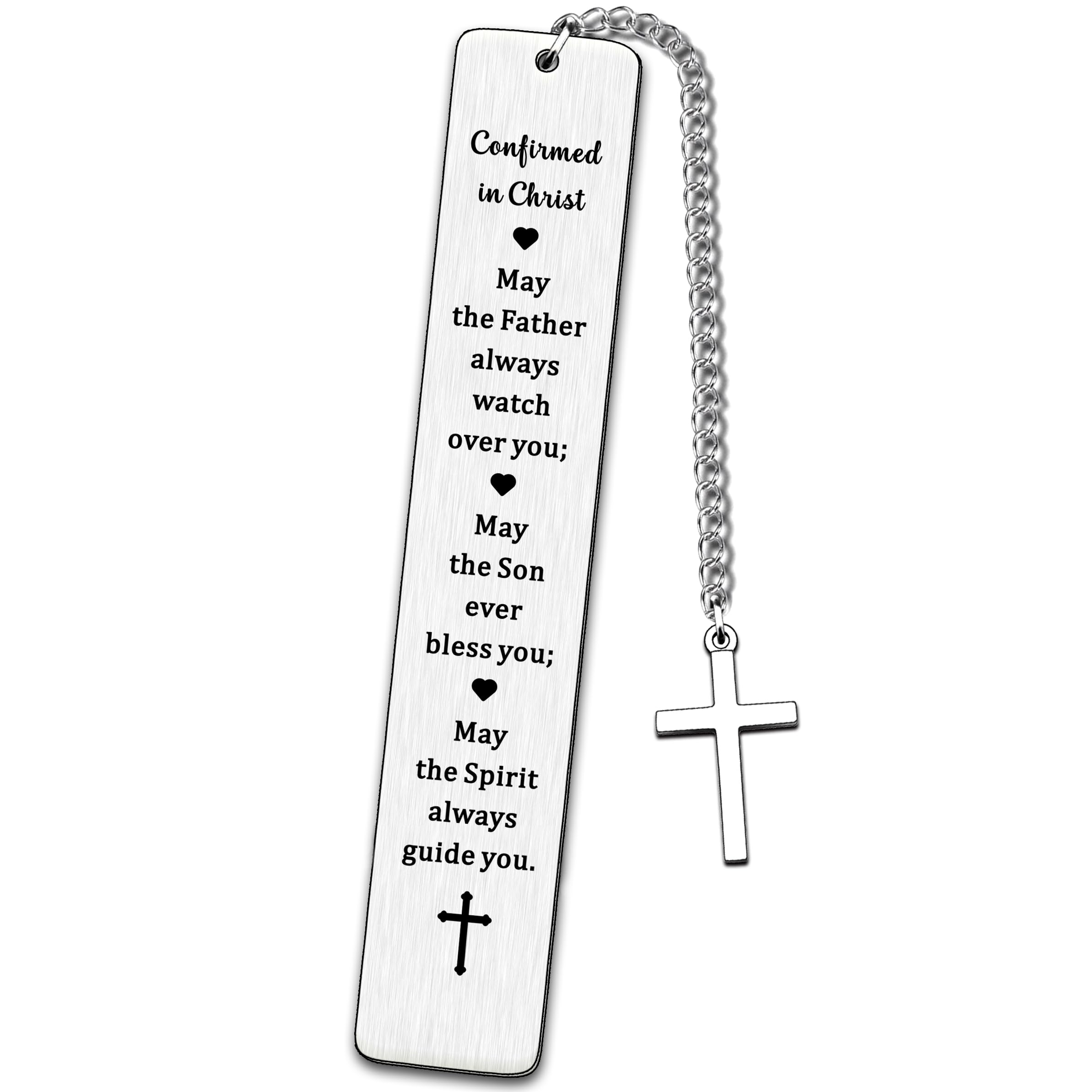 JMIMO Christian Bookmark Gifts First Holy Confirmation Gifts for Girls Boys Bible Verse Bookmark for Women Men