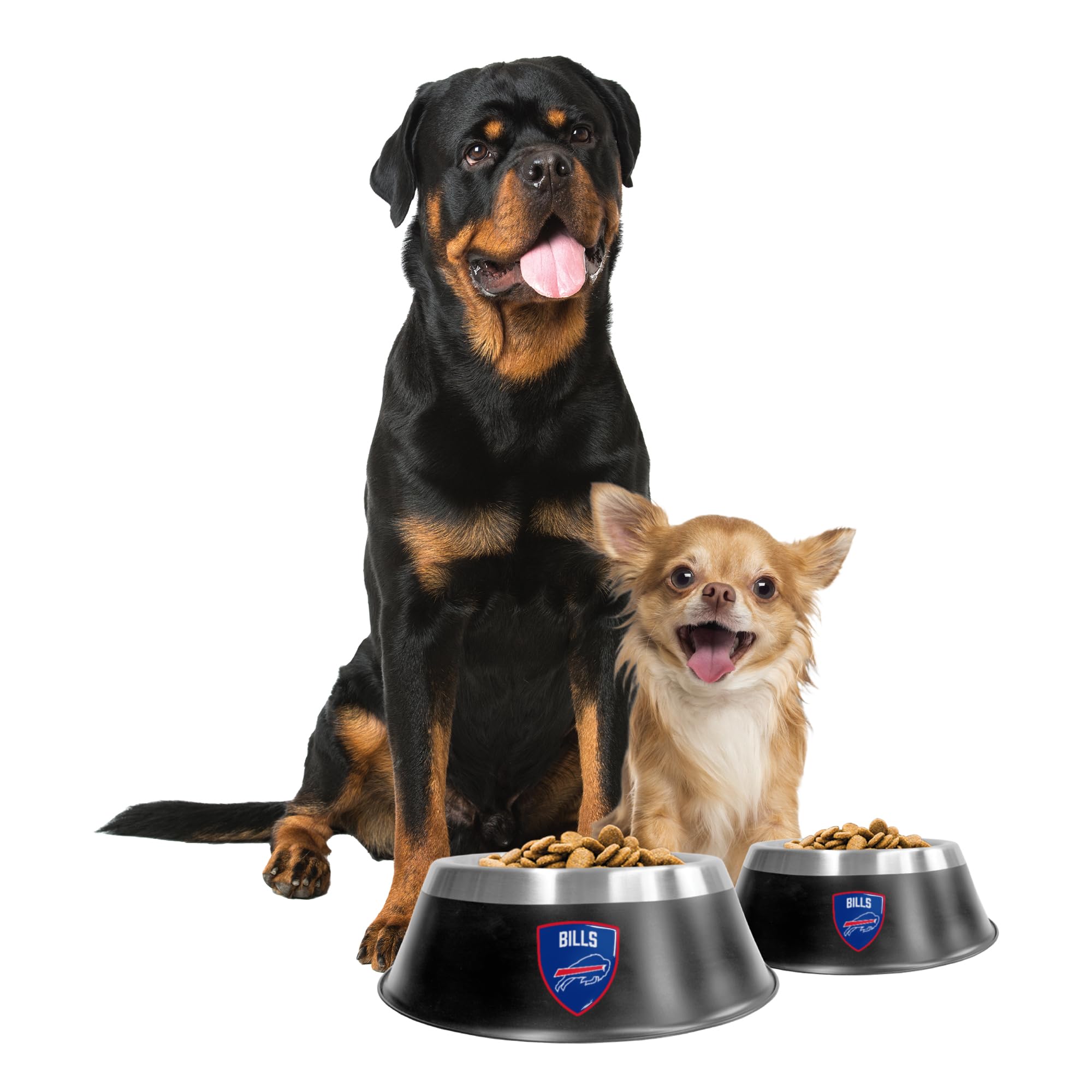 Littlearth NFL Buffalo Bills MVP Pet Bowl- Size Large