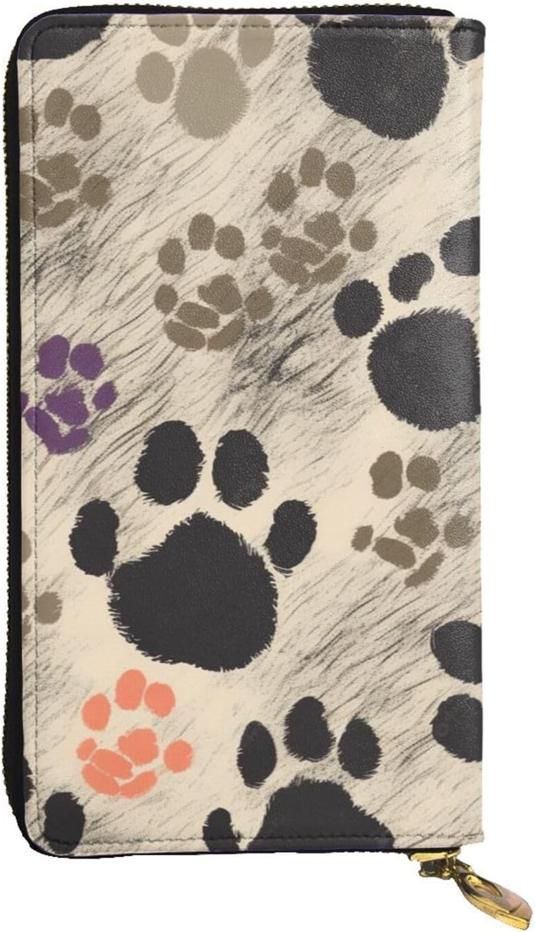Dog Printfull Width Double-Sided Printed Long Wallet Is A Must-Have For Travel, Portable And Easy To Store In One