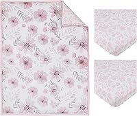 Vista 39 de Little Love by NoJo - Juego de ropa de cama con edredón 2 sábanas bajeras para cuna