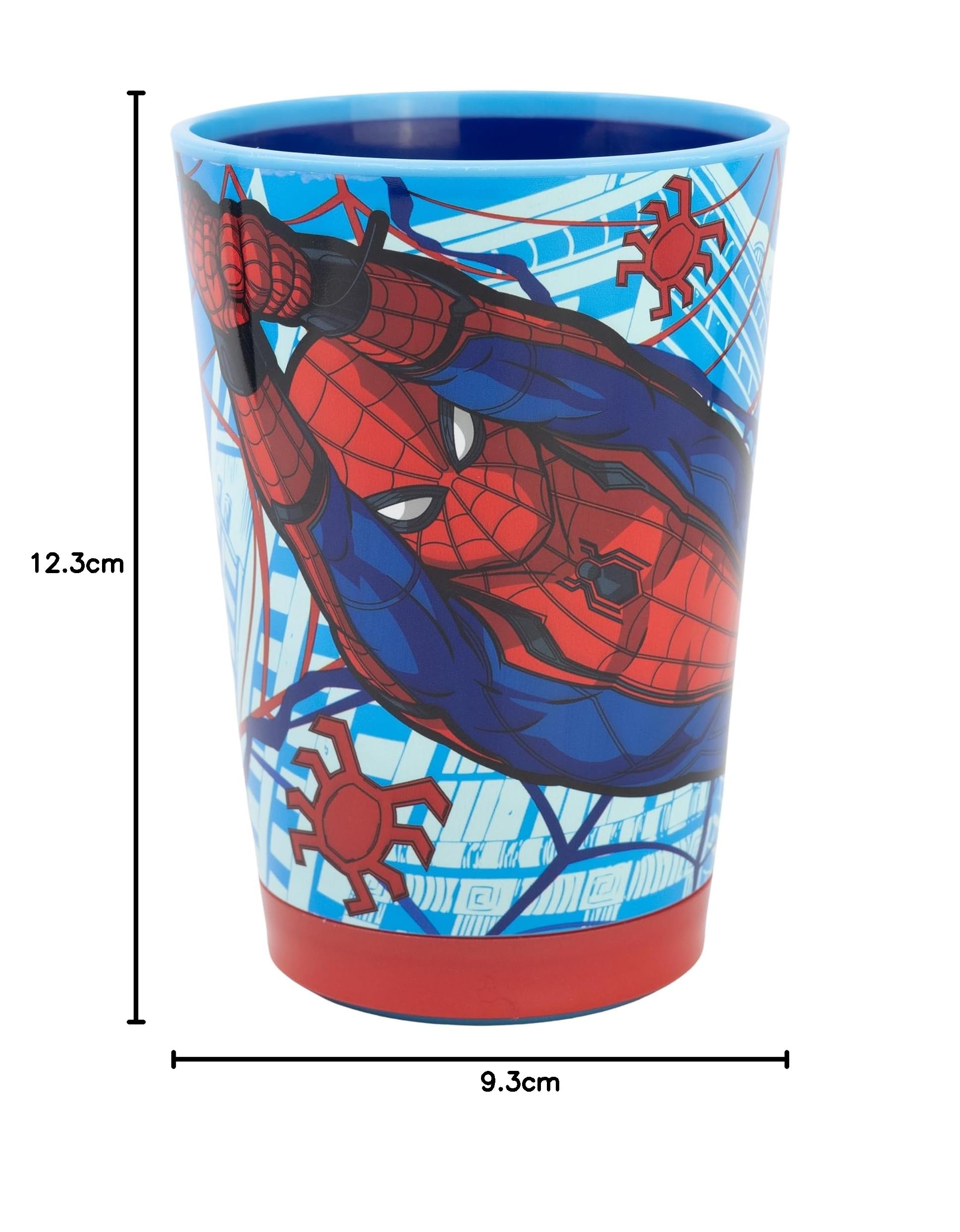 STOR VASO ANTIVUELCO PP 470 ML SPIDERMAN DIMENSION