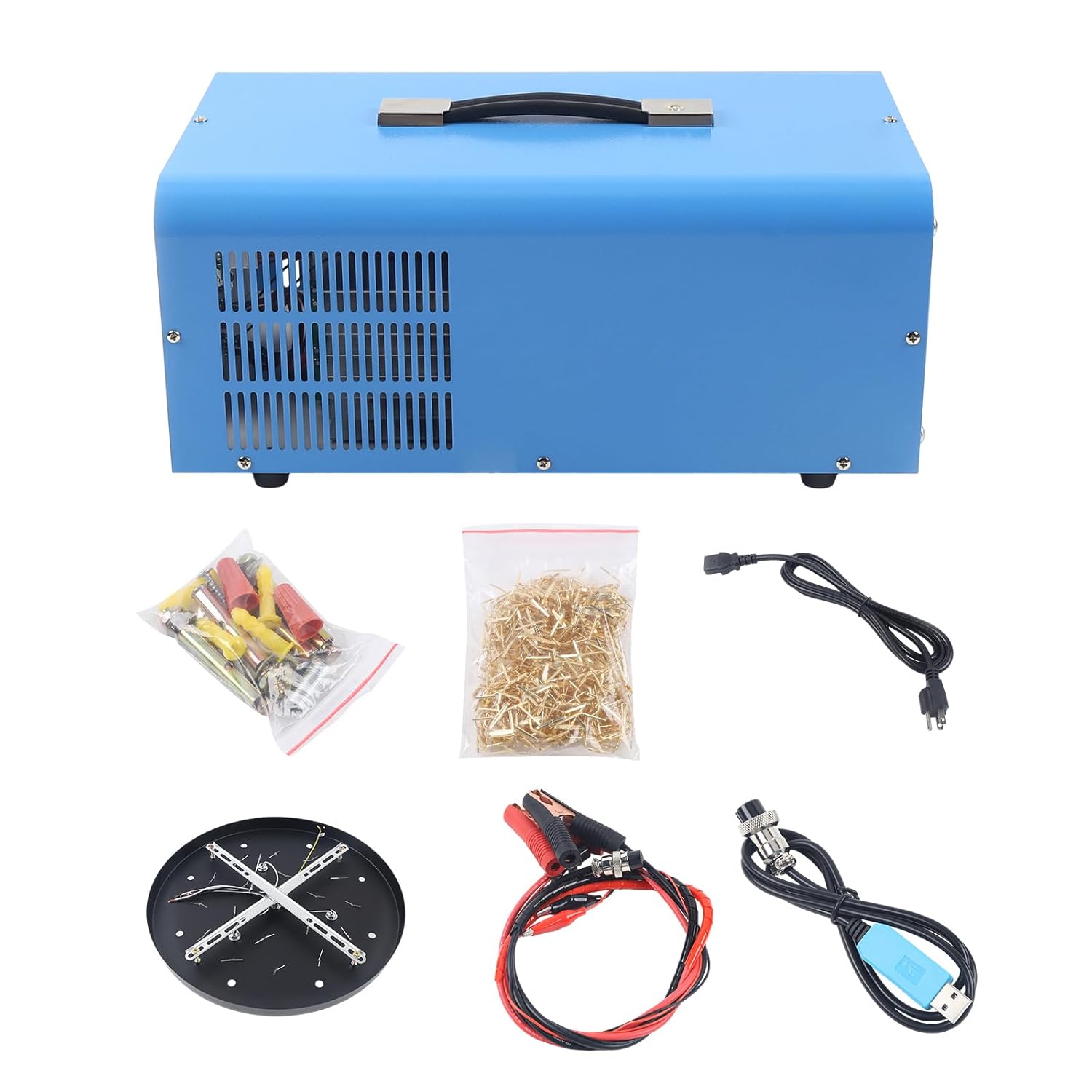EBC-A40L Battery Capacity Tester, 200W/110V 5V Electronic Load 0.1-40A Load High Current Lithium Battery Capacity Monitor Power Supply Tester Charge/Discharge for Testing Discharge Plate