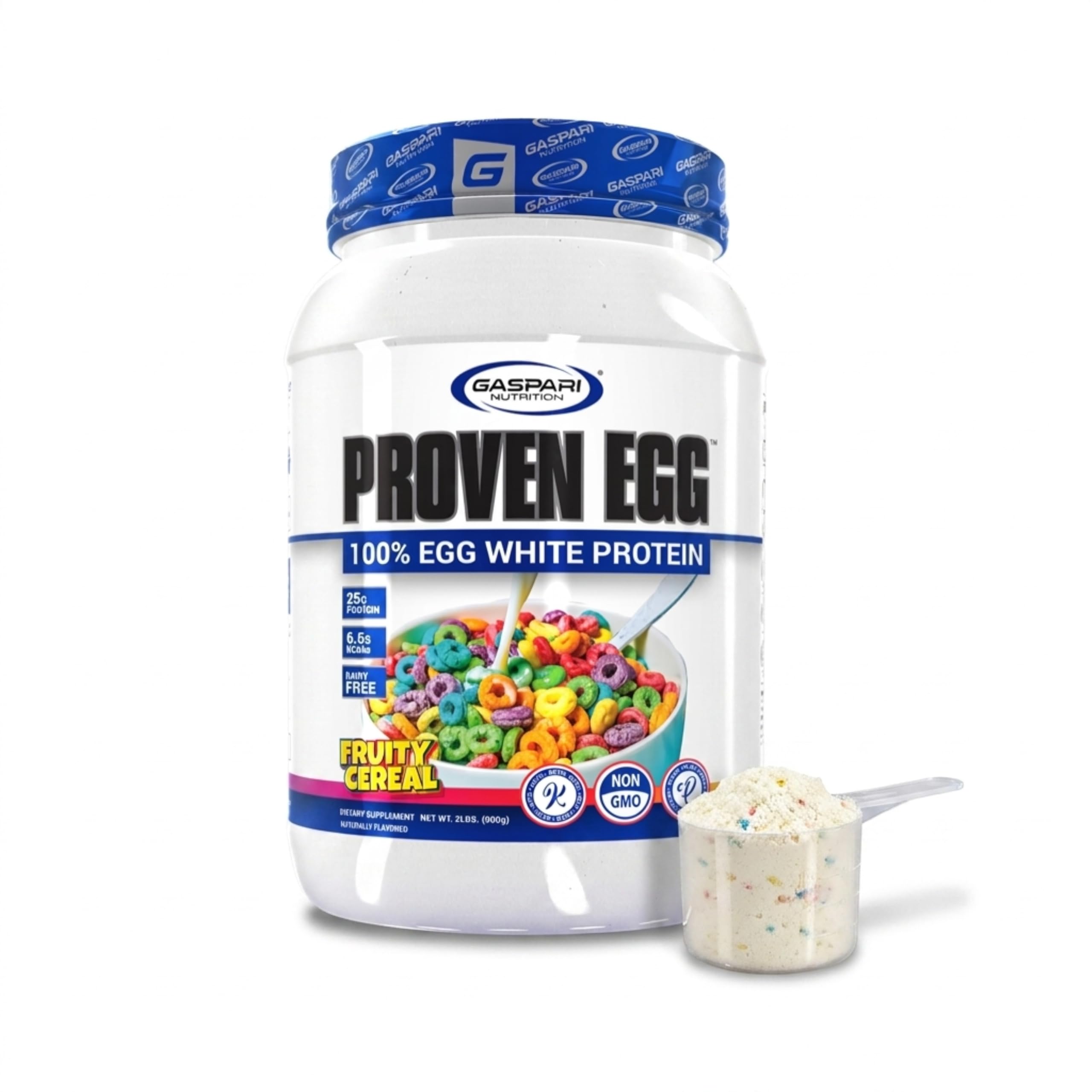Gaspari Nutrition Proven Egg White Protein Powder, 25g Unflavored Protein Powder, 100% Egg White Protein, Dairy Free, Keto Friendly, Lactose Free, Soy Free (1lb, Unflavored) — Amazon image 14