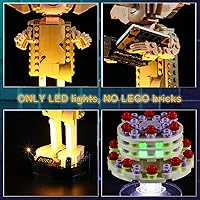 Vista 16 de Vaodest Luz LED para Lego 76422 Diagon Alley: Weasleys' Wizard Wheezes Set, diseño y configuración compatible con el modelo 76422