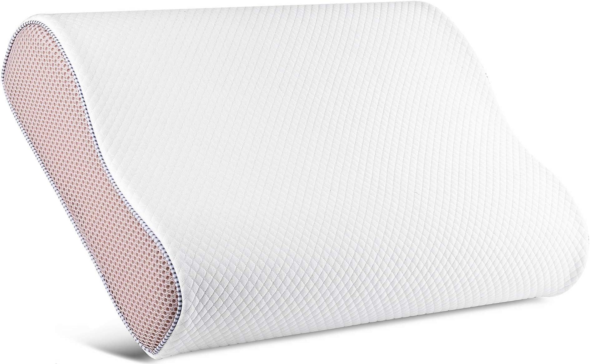 TheComfortZone Cervical Pillow for Neck Shoulder Pain Relief | Memory Foam Pillow & Silk Eye Mask | Ergonomic Anti Snore Adjustable Orthopedic Pillows | Contour Support for Side Back Stomach Sleepers