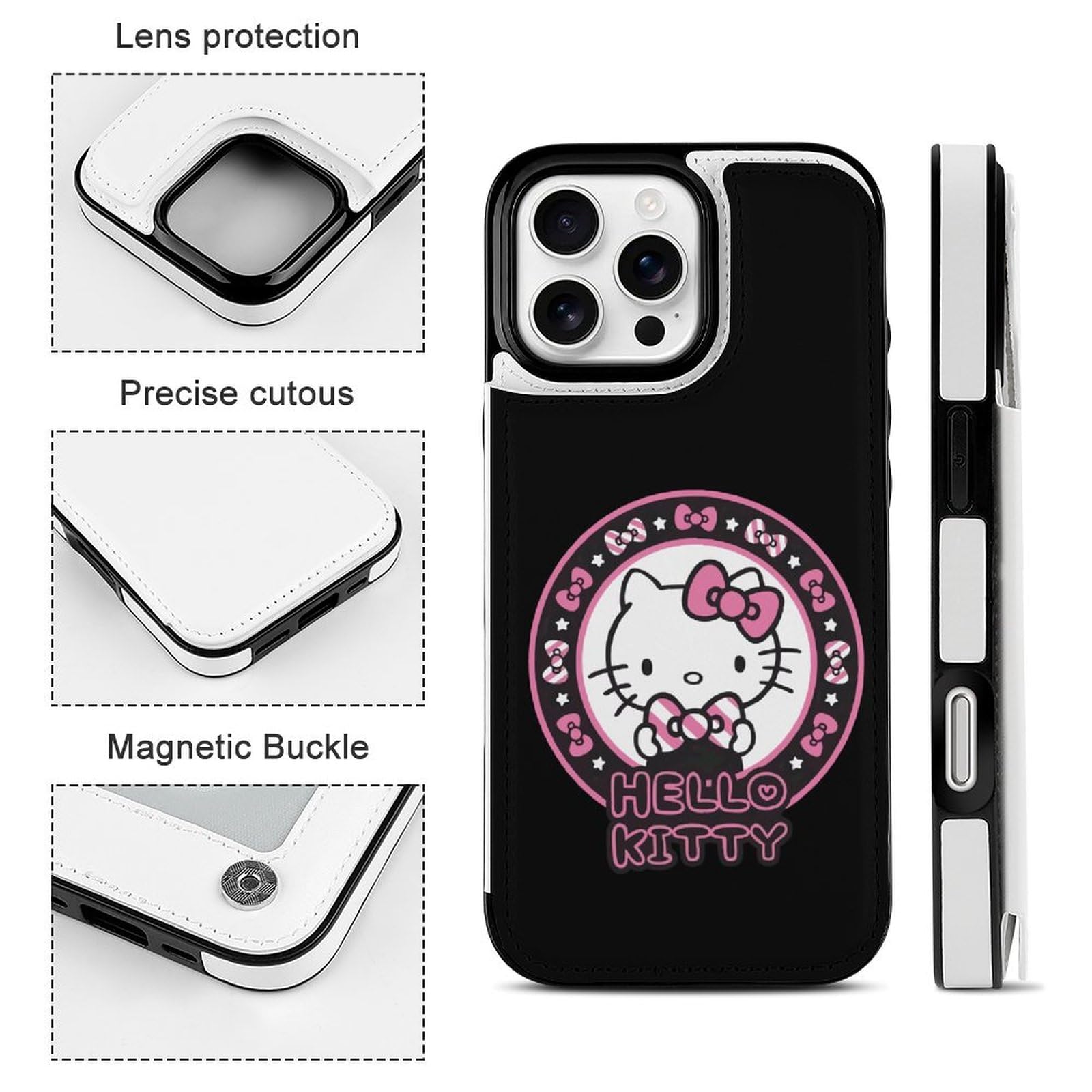 Amazon.co.jp: iPhone 16 ケース 手帳型 ハローキティ iPhone 16 Pro