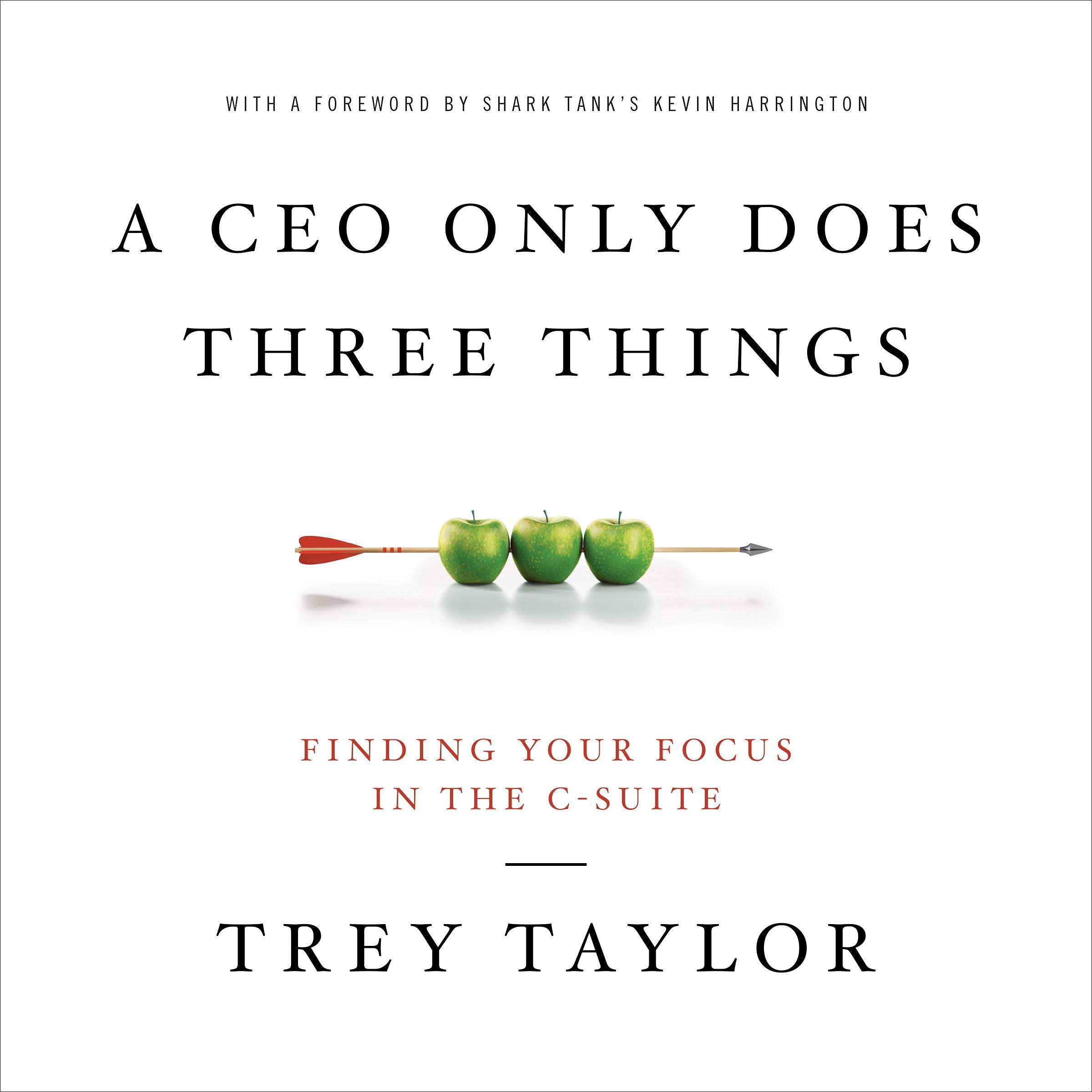 Cover art for A CEO Only Does Three Things