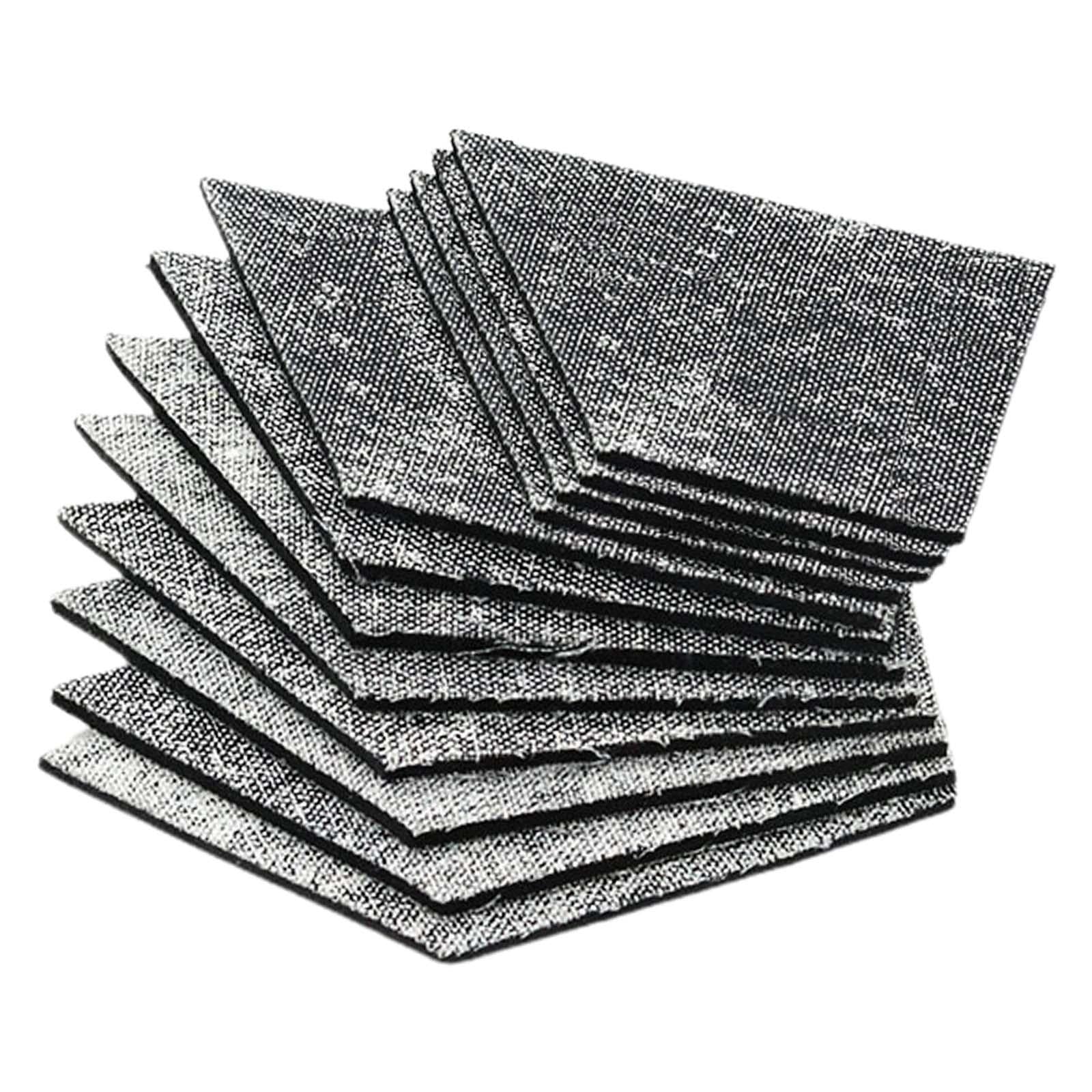 Perfeclan 12x Revêtements de Coussin de Table de Billard, Revêtements en Caoutchouc de Remplacement Facile à Nettoyer, Coussin Antidérapant en Caoutchouc pour D