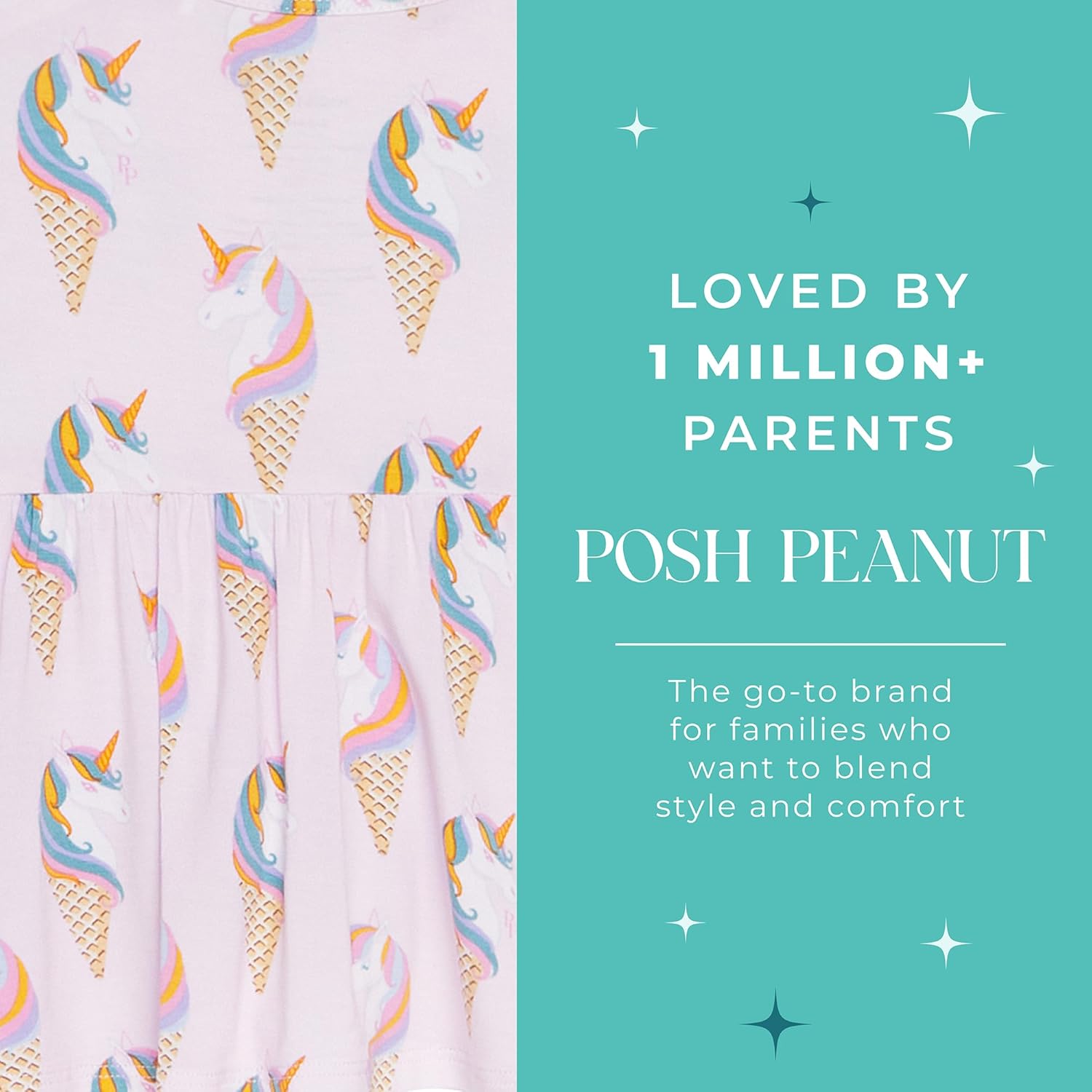 Posh Peanut Two Piece Set - Short Sleeve Peplum Top & Shorts Set - Breathable Viscose from Bamboo Baby Girl Outfits
