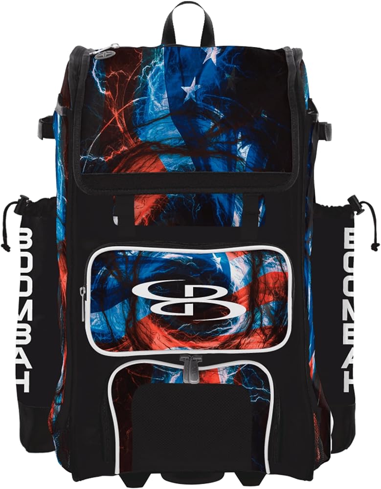 Amazon.com: Boombah Rolling Catchers Superpack Bat Bag - 23-1/2