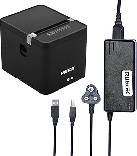 Rugtek Rp 82 Compact UE Thermal Receipt Printer (USB+Enthernet) Price In India