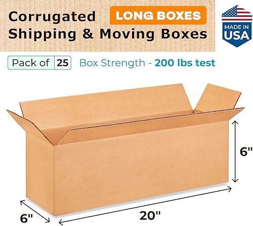 Miniatura 104 de Cajas para envío IDL Packaging - B-1266-5 de cartón corrugado, tamaño pequeño, de 12 pulgadas de largo x 6 pulgadas de ancho x 6 pulgadas de alto