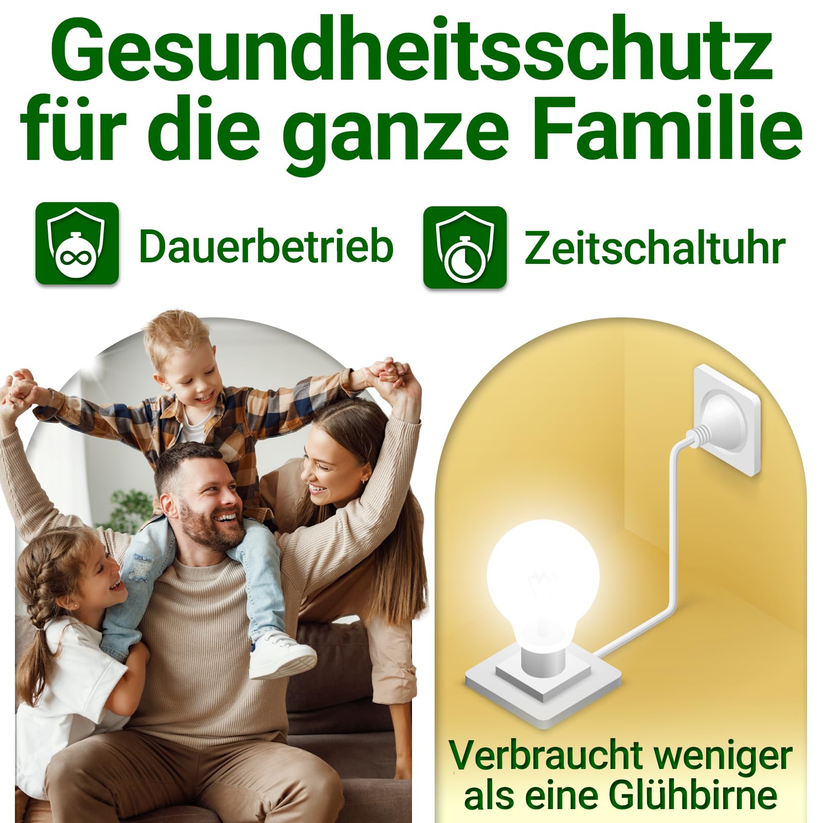HEIMWERT Anti Schimmel Heizung mit Spezial Infrarot Schutzmembran - Tötet Schimmel besonders energiesparend und chemiefrei in Wand, Tapete, Bad, Keller ab - Anti Mold Dry 50w (Weiß)