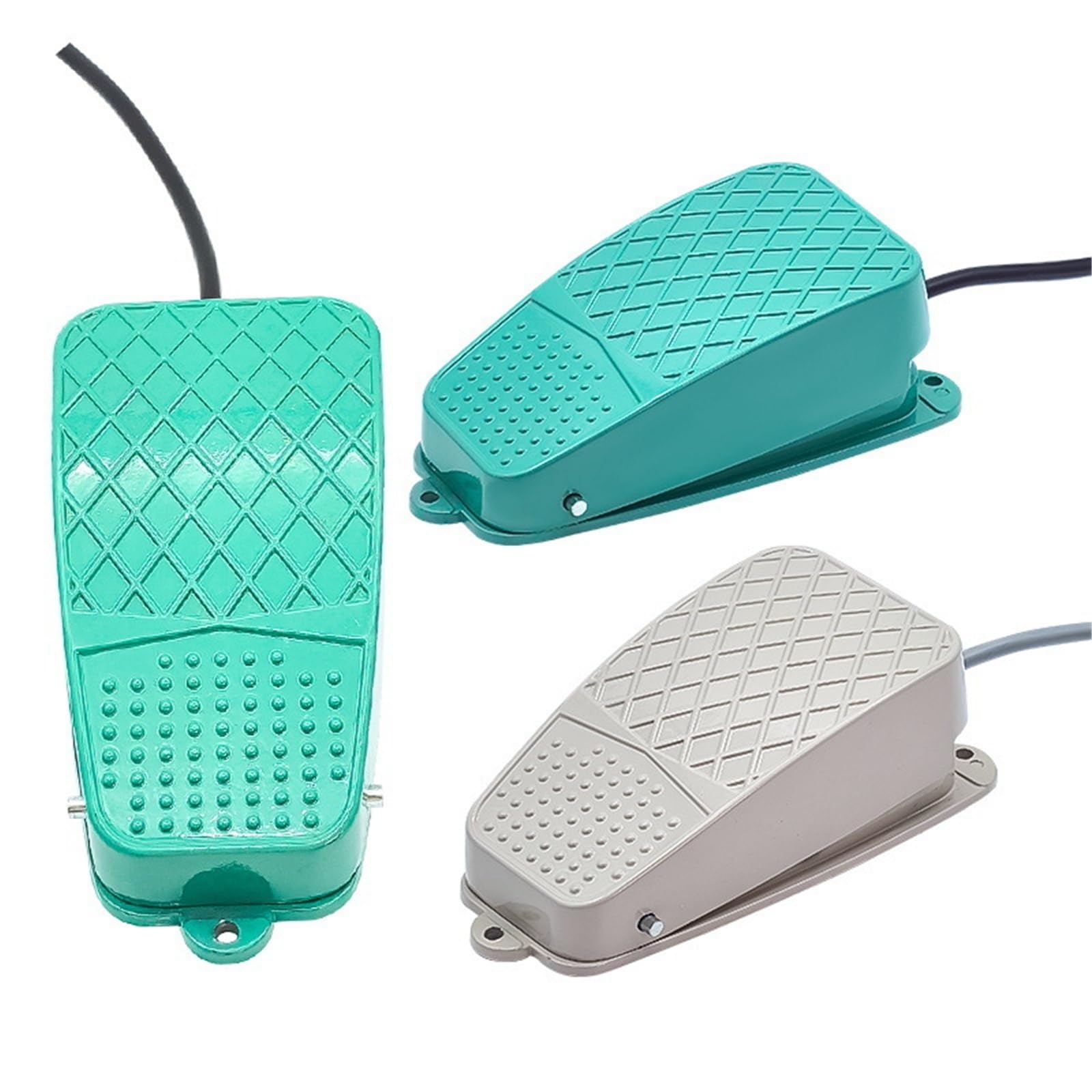 Interruptor de pie con carcasa de aluminio TFS-3 TFS-2 y cable 20cm 4