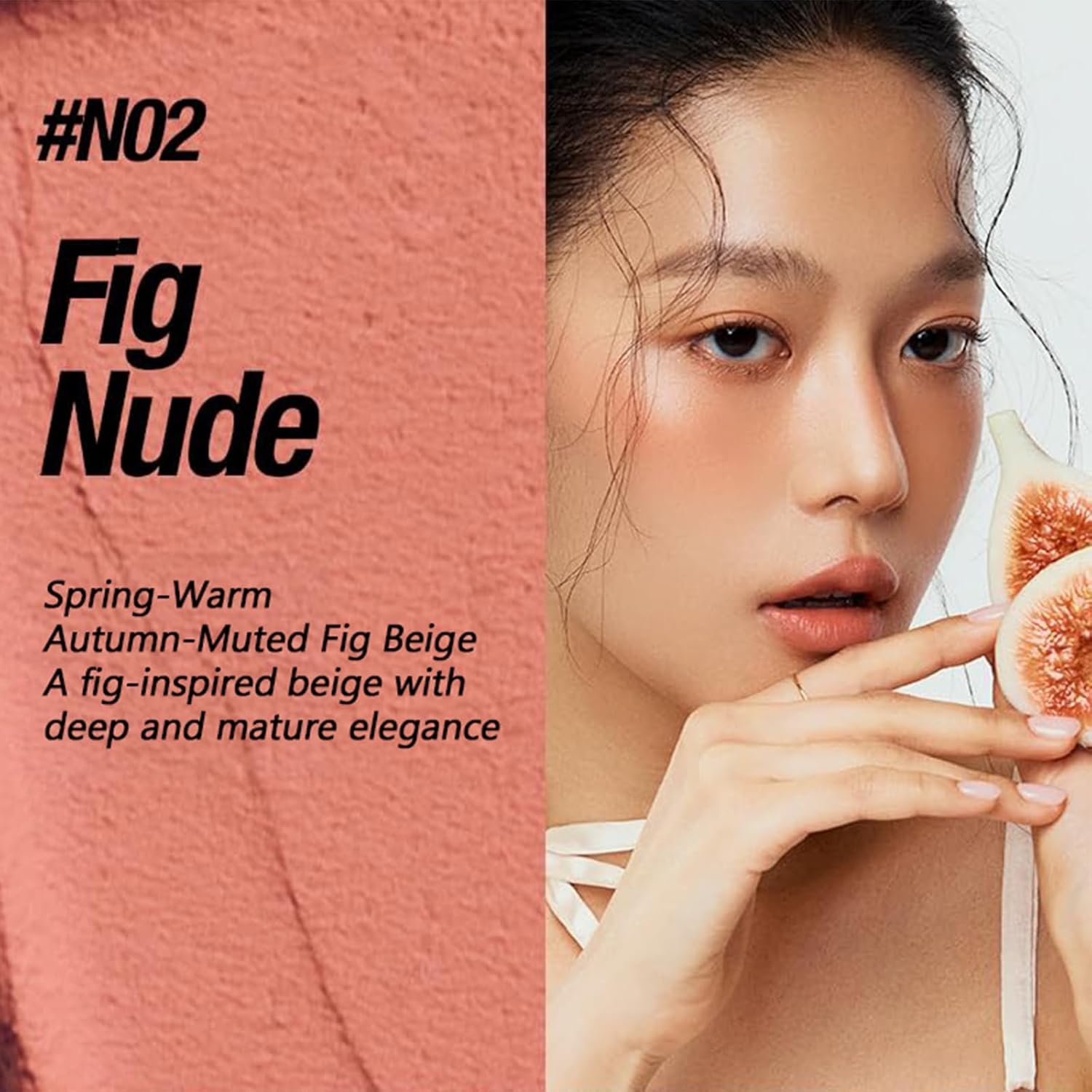 Fluffy Velvet Cushion Blush for Korean Dewy Glow | Buildable, Blendable Cream Texture | Mini Blush for Cheeks | Tar Pigment-Free (N02 Fig Nude, 0.1 Oz | 4g) - Image 12