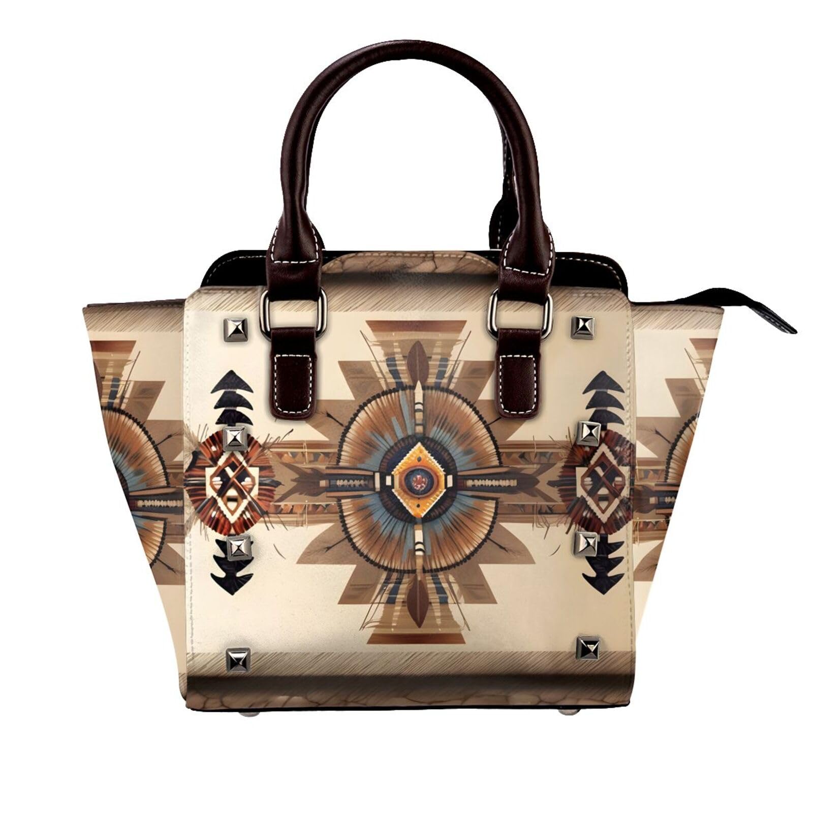 Bolso de hombro con asa superior para mujer, diseño de animales africanos de pastizales
