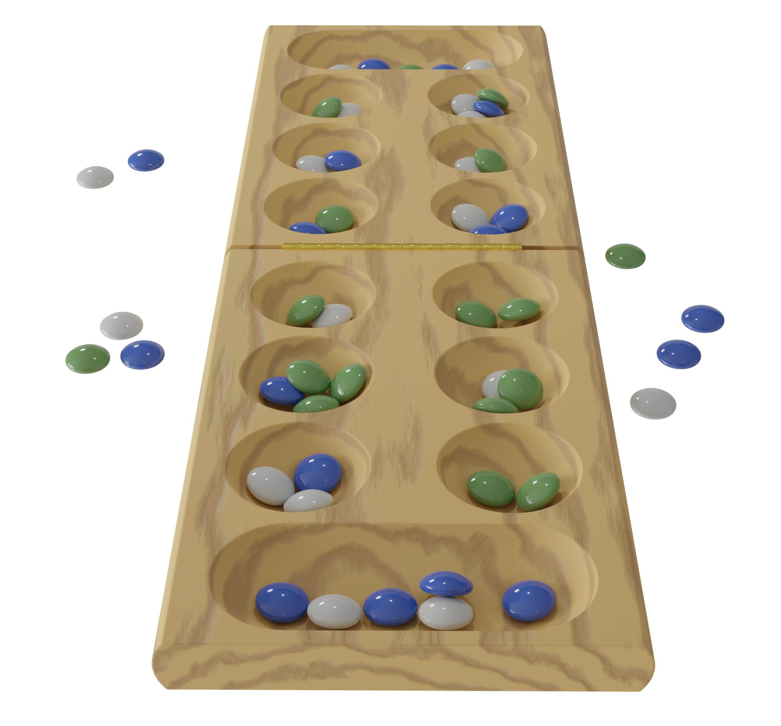 PPC: Classics Solid Wood Folding Mancala