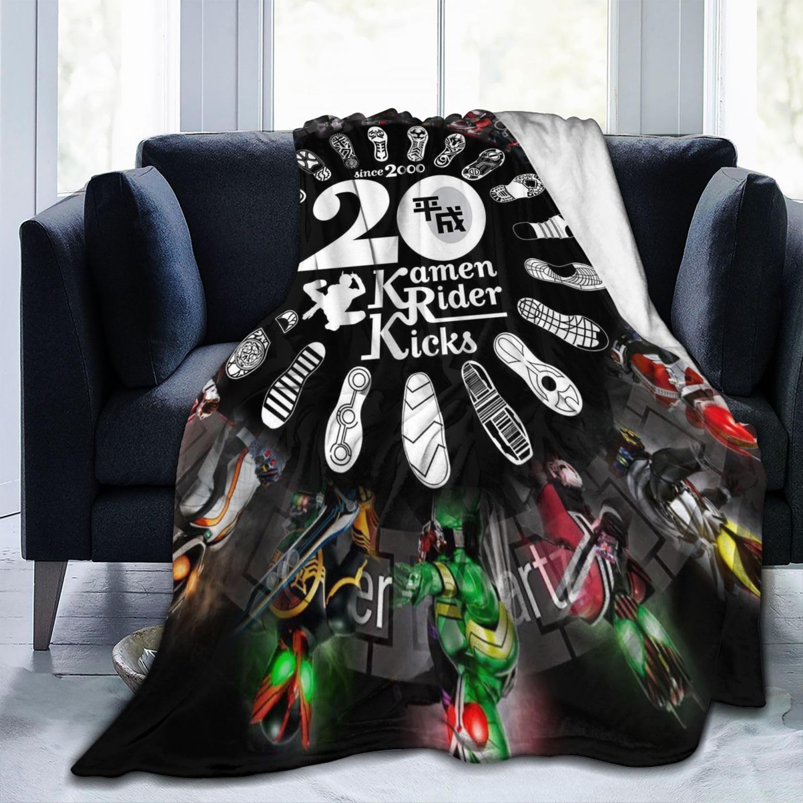 ★毛布ブランケット★ Amazon｜仮面ライダー 平成 ブランケット 毛布 ひざ掛け