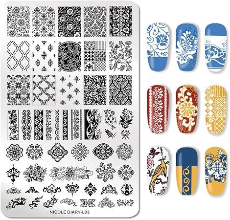 Amazon Nicole Diary スタンプネイルプレート 花 チェック 格子 和柄 花火 1枚 ネイルプレート ビッグサイズ スタンピングプレート スタンピングネイル 14 5cm 9 5cm 並行輸入品 Nicole Diary ネイルスタンパー ステンシル 通販 Amazon Nicole Diary スタンプネイルプレート 花 チェック 格子 和柄 花火 1枚 ネイルプレート ビッグサイズ スタンピングプレート スタンピングネイル 14 5cm 9 5cm 並行輸入品 Nicole Diary ネイルスタンパー ステンシル 通販